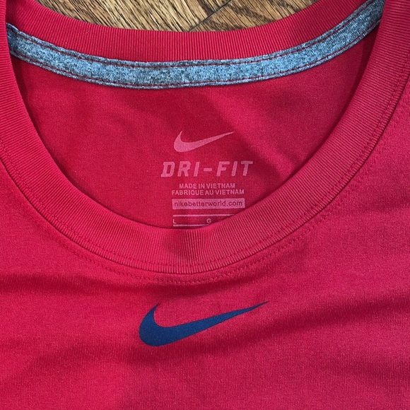 Men’s Washington Nationals Nike Dri-Fit Shirt. Size Large. Like New Condition. - Picture 6 of 11